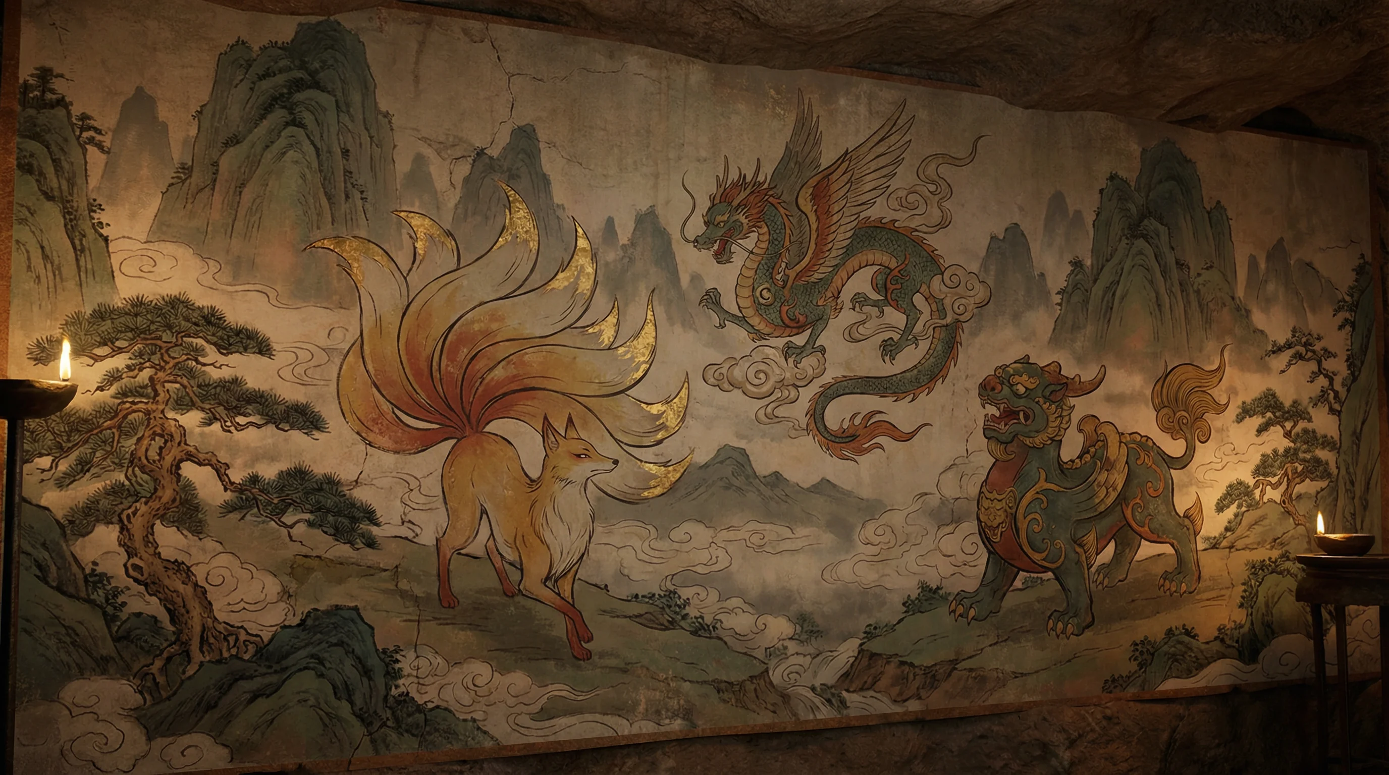 山海经 - 九色 上古神兽动漫